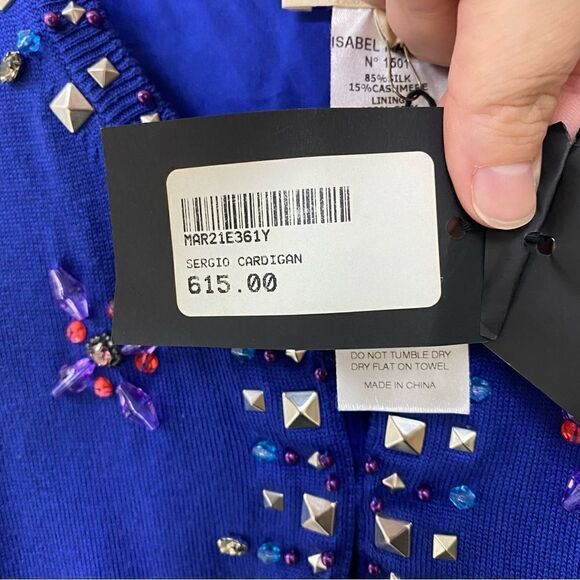 Isabel Marant Sergio Cardigan Size 0 - Picture 5 of 6